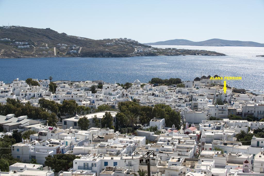 Готель Alana Mykonos Mykonos Town Екстер'єр фото