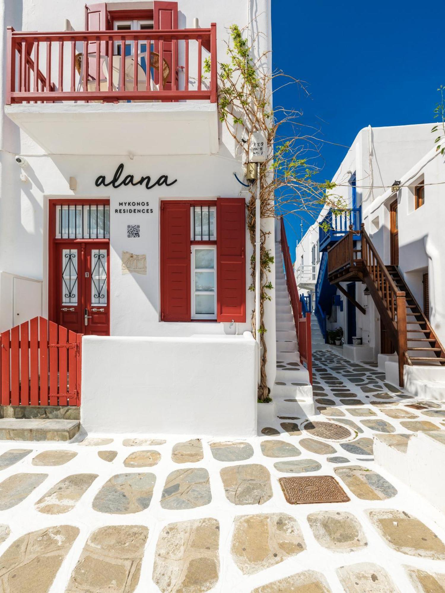 Готель Alana Mykonos Mykonos Town Екстер'єр фото