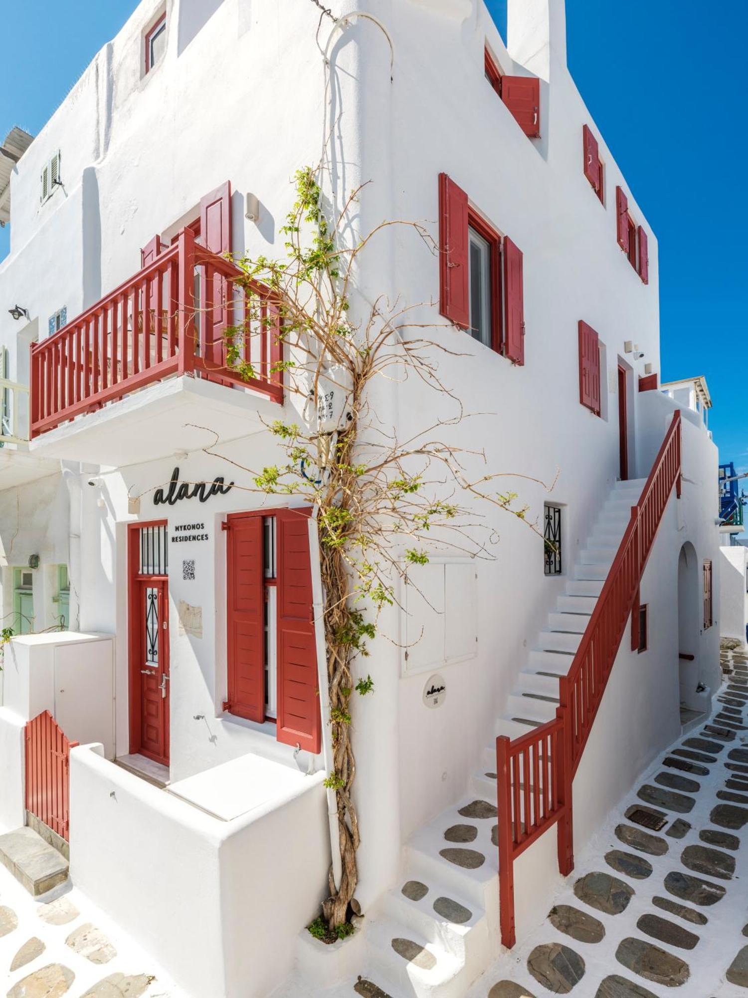 Готель Alana Mykonos Mykonos Town Екстер'єр фото