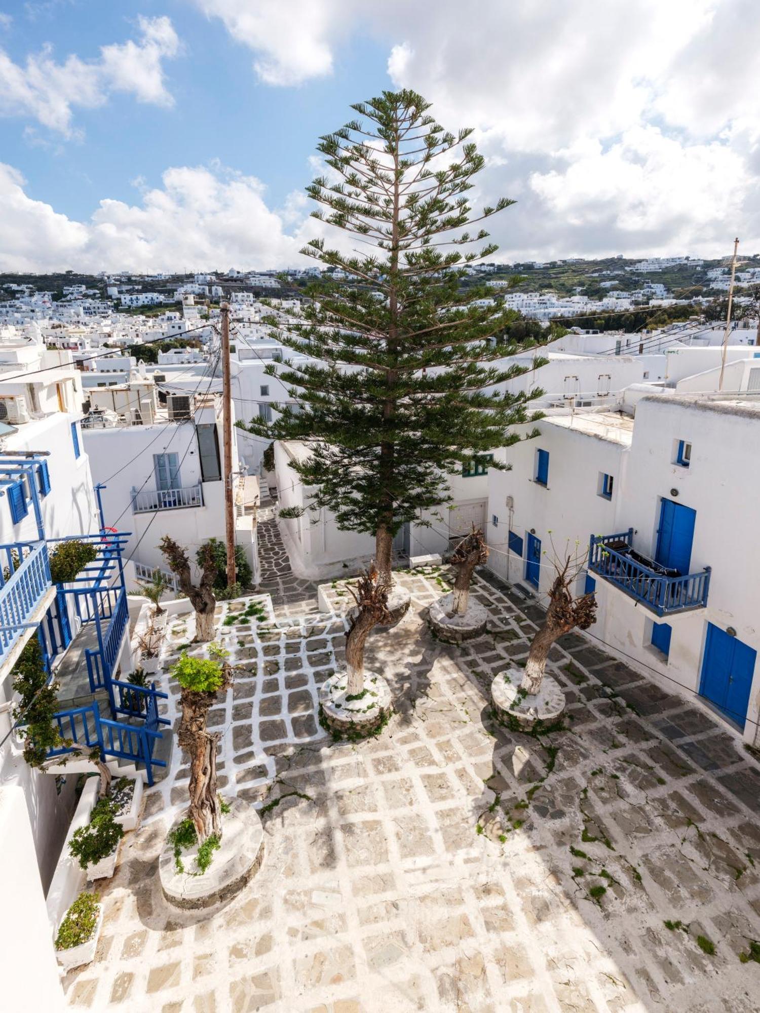 Готель Alana Mykonos Mykonos Town Екстер'єр фото