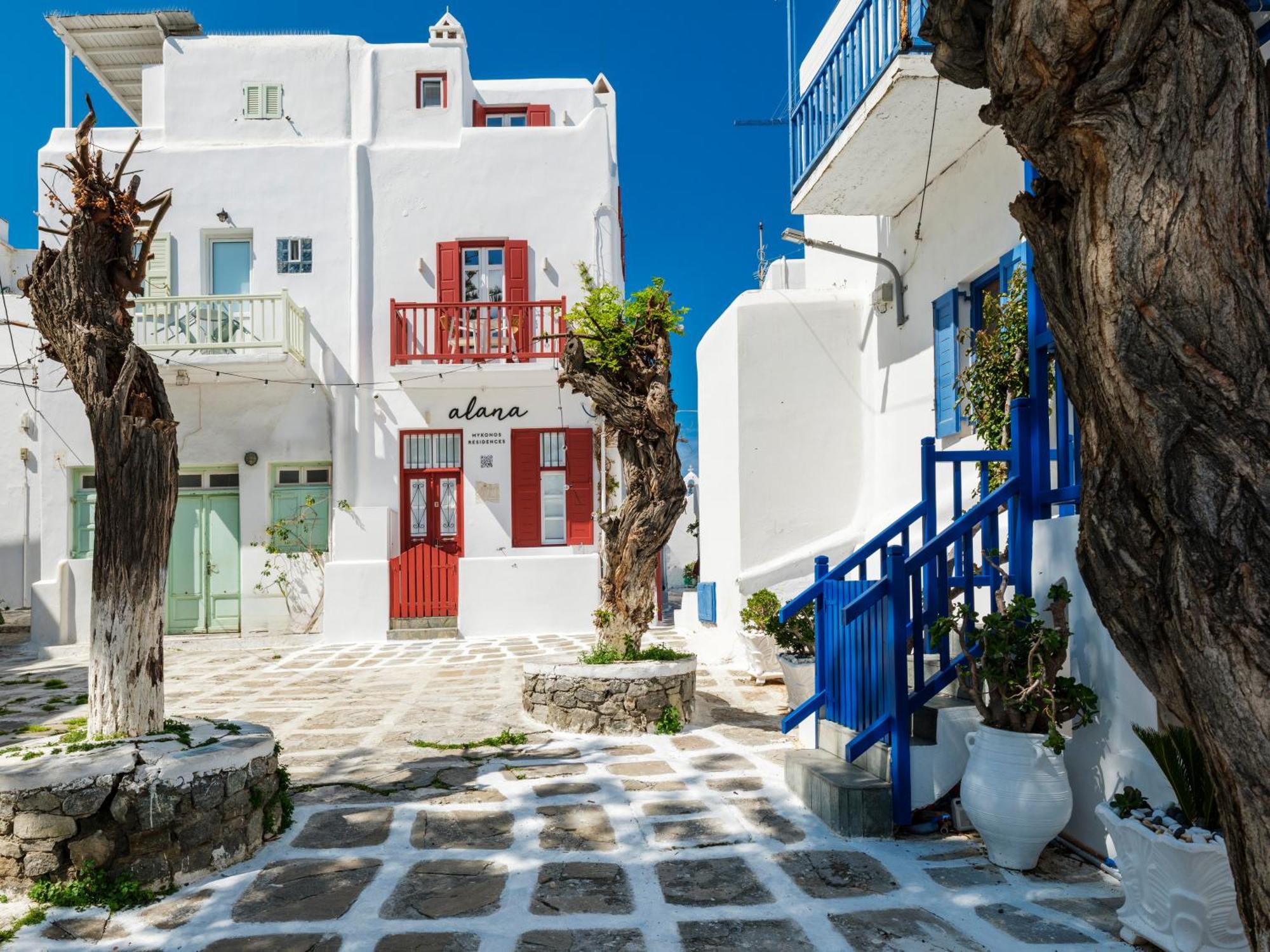 Готель Alana Mykonos Mykonos Town Екстер'єр фото